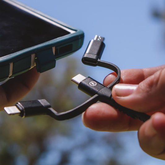 Calamari Ultra Plus:5-in-1 MFi認証 超多機能モバイルバッテリー(2m)