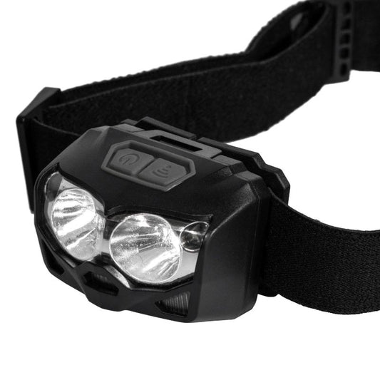 Beacon: 500 lumen rechargeable LED headlight with motion sensor