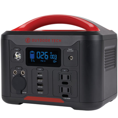 Grizzly: A portable power source with a large capacity of 296Wh, perfect for outdoor use